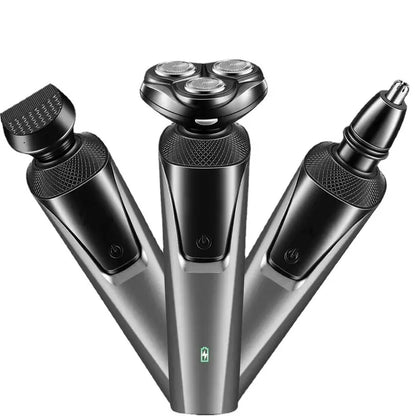 3-in-1 Electric Razor for Men with Trimmer and Shaver