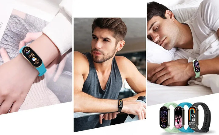 Silicone Strap for Xiaomi Mi Band 10 9 8 Strap Sport Rubber Bracelet pulseira Correas for  Xiaomi Mi Band 9/8/10 Accessories