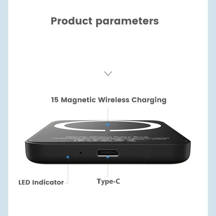 Original Magnetic Powerbank External Spare Battery Portable Wireless Charger Fast Charging For Apple iPhone Magsafes Power Bank