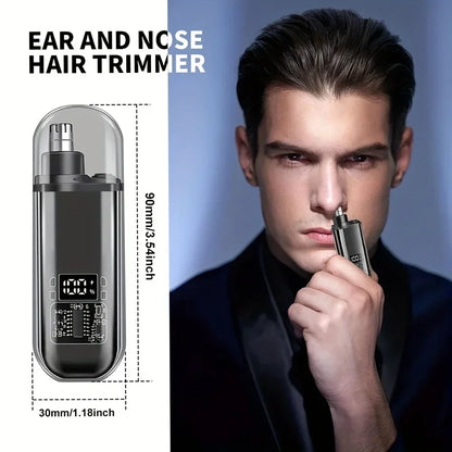 Nose Ear Hair Trimmer for Men - USB C