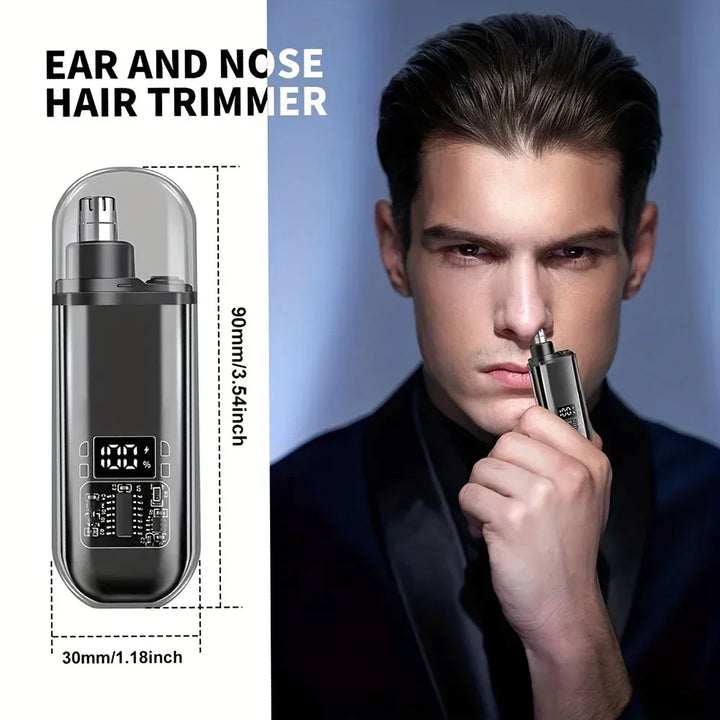 Nose Ear Hair Trimmer for Men - USB C