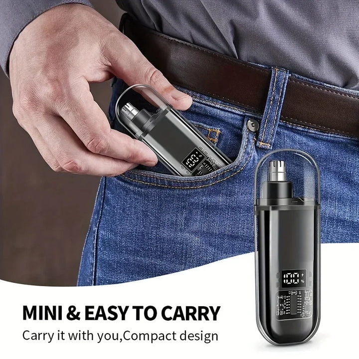 Nose Ear Hair Trimmer for Men - USB C