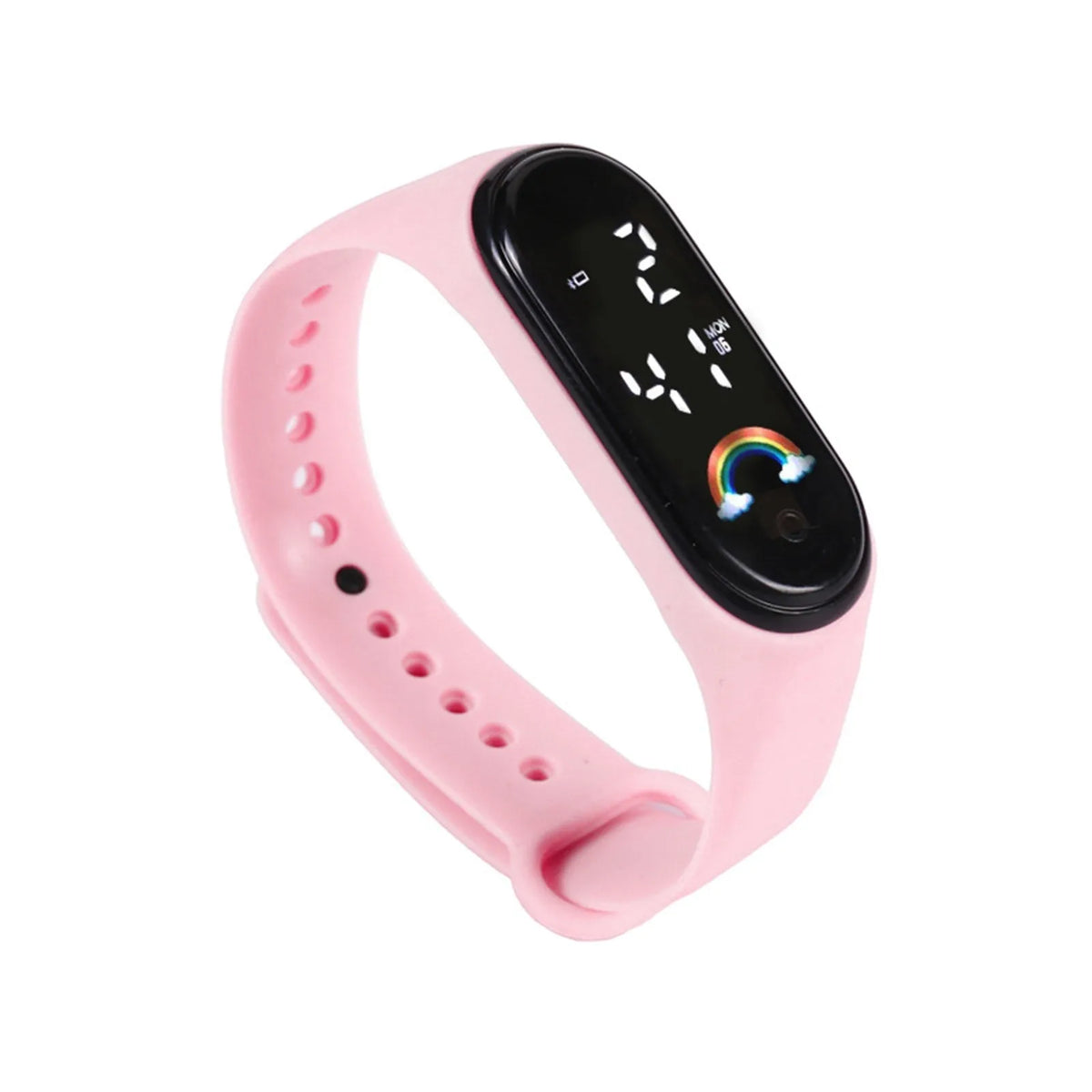 Kawaii Smart Watch For Kids Fashion Outdoor Waterproof Sports Kids' Watches Boy Girls Digital Watches Silicone