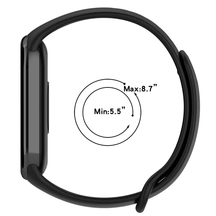Silicone Strap for Xiaomi Mi Band 10 9 8 Strap Sport Rubber Bracelet pulseira Correas for  Xiaomi Mi Band 9/8/10 Accessories