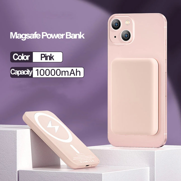 Original Magnetic Powerbank External Spare Battery Portable Wireless Charger Fast Charging For Apple iPhone Magsafes Power Bank