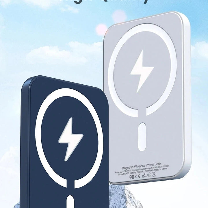 Original Magnetic Powerbank External Spare Battery Portable Wireless Charger Fast Charging For Apple iPhone Magsafes Power Bank