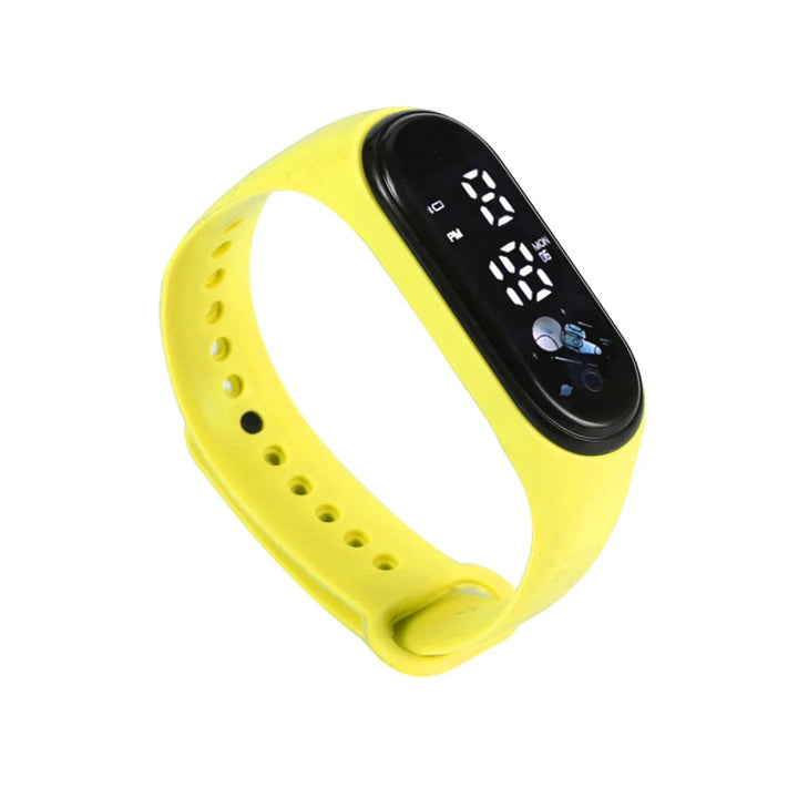 Kawaii Smart Watch For Kids Fashion Outdoor Waterproof Sports Kids' Watches Boy Girls Digital Watches Silicone