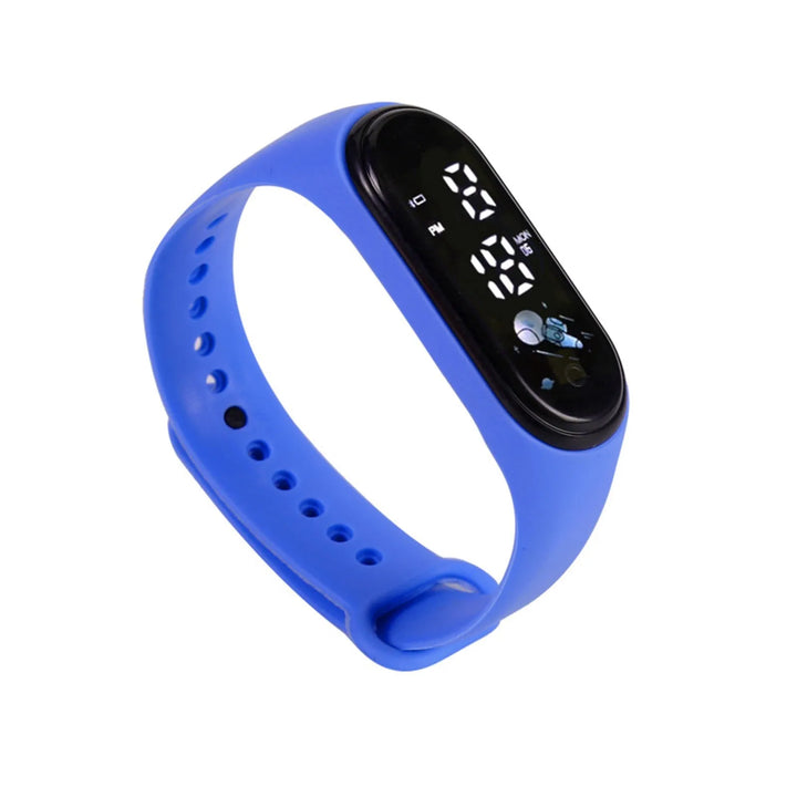 Kawaii Smart Watch For Kids Fashion Outdoor Waterproof Sports Kids' Watches Boy Girls Digital Watches Silicone