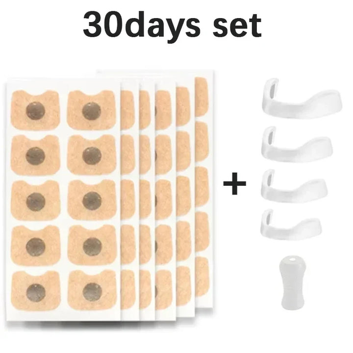 Nose Breathing Patches Suction Iron Tabs Magnetic Nasal Strips Increase