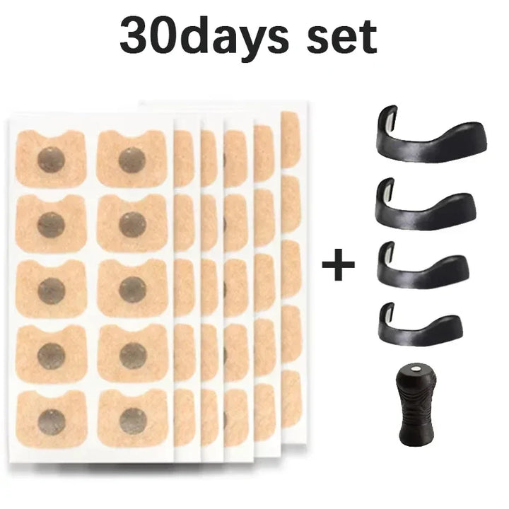 Nose Breathing Patches Suction Iron Tabs Magnetic Nasal Strips Increase Sports Air Intake Improve Sleeping Reduce Snoring Tools
