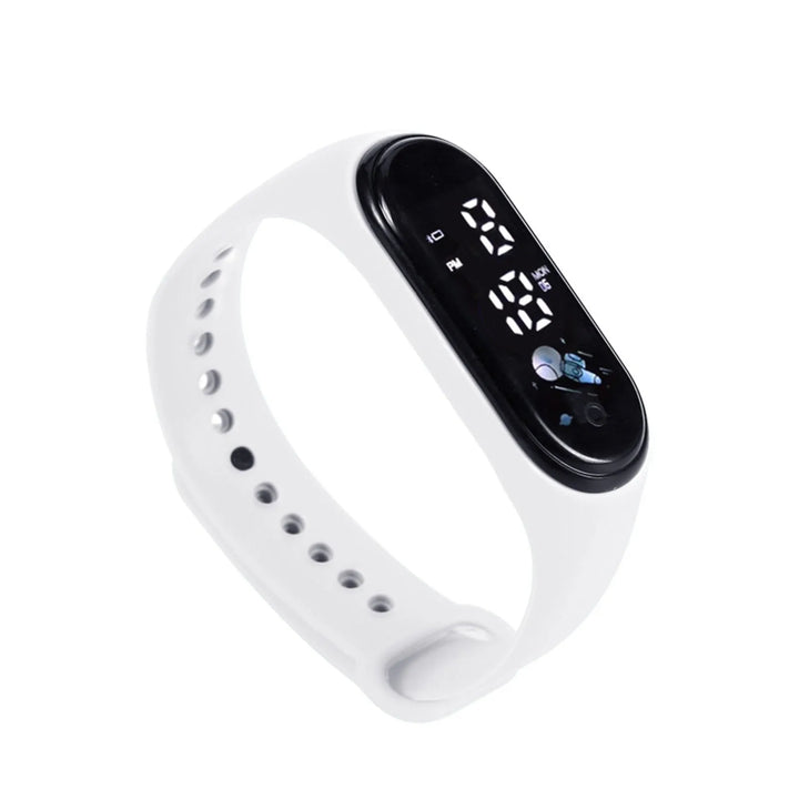 Kawaii Smart Watch For Kids Fashion Outdoor Waterproof Sports Kids' Watches Boy Girls Digital Watches Silicone