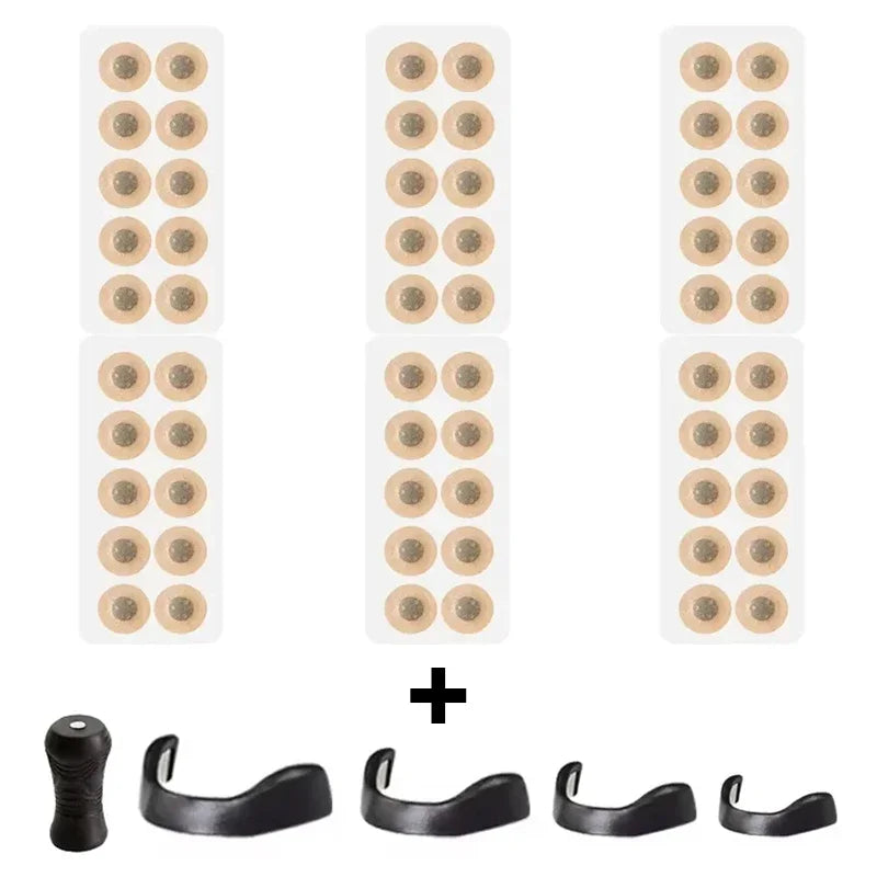 Nose Breathing Patches Suction Iron Tabs Magnetic Nasal Strips Increase
