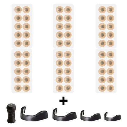 Nose Breathing Patches Suction Iron Tabs Magnetic Nasal Strips Increase