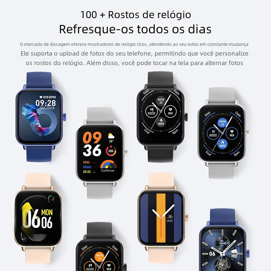 Outdoor Smartwatch 2024 – Fitness Tracking & Hands-Free Bluetooth Calling
