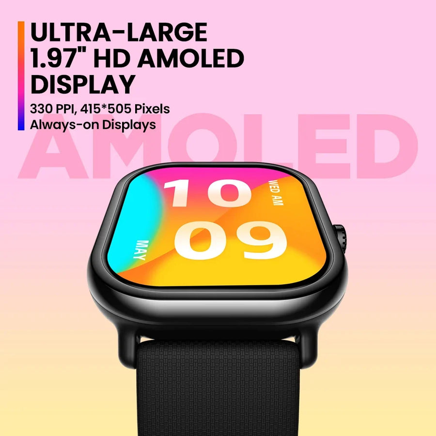 Zeblaze GTS 3 Pro – Smartwatch with AMOLED Screen & Health Monitor
