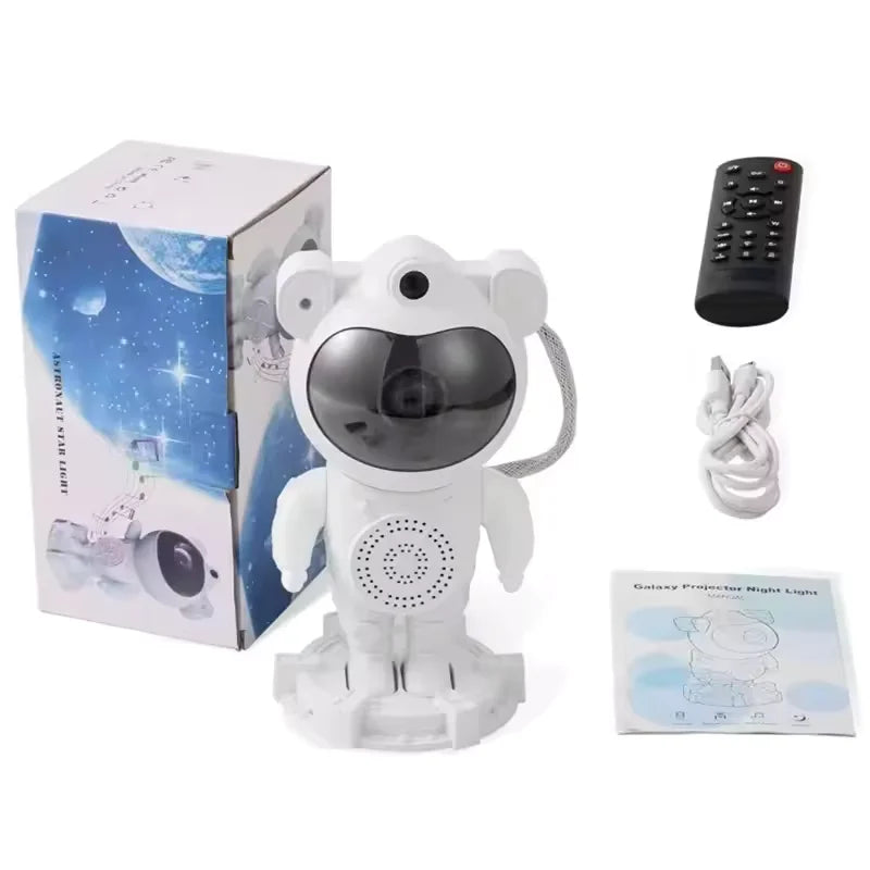 Astronaut Galaxy Projector – Starry Night Light with Remote Control